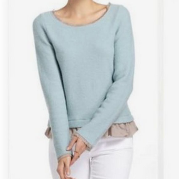 Anthropologie Light Blue Sweater - Picture 1 of 4